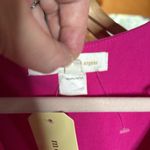 Monteau NWT  Fuchsia Pink Flutter Sleeve Dress Size Small Photo 2