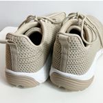 Propet Womens Tour Knit Shoes Tan/Sand White WAA112M Size 8.5 Wide Tan Photo 3