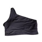 Athleta  Black One Shoulder Sports Bra Photo 1