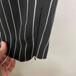 Collusion Pinstripe Wide Leg Crop Pant Cargo Pocket Black White Streetwear 10 Photo 8