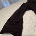 Candie's Women's jacket blazer - XL - black - front pockets. Ruched 3/4 sleeves. Gently pre-loved. Light piling, but lots of life left. Smoke free home. Photo 3