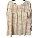 H by Halston V-Neck Double Layer Flounce Top Photo 2
