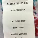 Lush Clothing Lush Floral Satin Faux Wrap Surplice Blouse Lavender Pink Large Photo 11