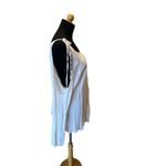 Free People  ONE SHOULDER TIE WHITE TUNIC SIZE MEDIUM Photo 2