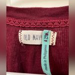 Old Navy woman’s x-small maroon tank top Photo 1