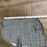 Athleta  Lightweight Active Casual Beach‎ Shorts Black White Size Large Photo 3