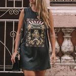 Spell and the gypsy follow the sun black Stevie nicks tshirt dress xxs Photo 2
