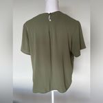Dress Barn Vintage  Blouse | Olive/Army Green | EUC | Size M Photo 1