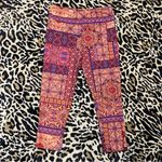 Terra & Sky Pink patchwork print leggings Photo 0