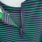 Anthropologie Postmark Women’s Shirt Forest Stripe Tunic Green Navy Medium Photo 6