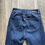 Cello High Rise Skinny Jeans Frayed Hem Lightly Distressed Size 9 Dark Blue Photo 6