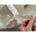 ZARA  Straight Leg High Rise White Denim Jeans Women's Size 10 Photo 9