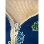 Malia Honolulu Vintage 60s Blue Floral Halter Dress XS Photo 4