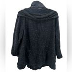 Chico's Chico’s Zenergy black metallic zip up sweater hoodie removable vest insert 2 L Photo 1