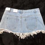 Rue 21  high rise shortie denim shorts NWT Photo 3