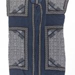 Vince Silk Chiffon Lightweight Short Sleeve Crew Neck Pullover Mix Print Dress S Photo 0