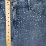 Chico's New! so slimming girlfriend slim leg ankle jeans diamond, size 10R Photo 4