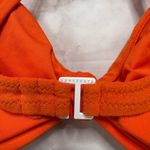 Sanctuary  Bralette Bikini Top Tangerine Orange Underwire Size DD New Terry Photo 3