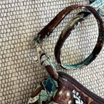 Vera Bradley  Java Blue Amy Crossbody Bag in Brown & Blue Paisley Pattern Photo 3