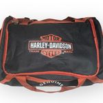 Harley Davidson ✪ Bar Shield Logo Duffle Motorcycle Biker Travel Gym Bag ✪ Brown Photo 1