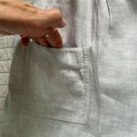 Poetry light grey Pull-On elastic waist Wide tapered Leg Linen pants 18/20” Photo 2