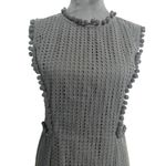 Love moschino  Size 6 Sleeveless Dress Black Pom Pom Photo 2