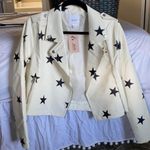 Le lis Faux Leather Star Jacket Photo 0