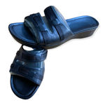 Lands' End | Women’s Black Slide Sandals sz 7 Photo 0