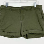 Old Navy Olive Green Chino Shorts Photo 0