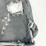 One Teaspoon  Chargers Low Waist Denim Shorts Size 29 Gray Long Line Medium Rise Photo 3