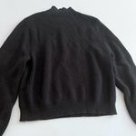ZARA High Neck Black Sweater Large Photo 7
