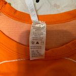 New Mix Orange Cropped Athletic Top Photo 2