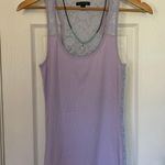 American Eagle Y2K AEO Lavender Lace Back Tank Photo 2