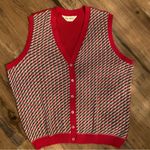 Lady Devon Vintage Sleeveless Vest Top Shirt IGLWU Union Made USA EUC Sweater Size L Photo 4