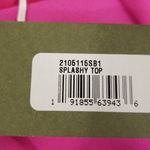 Trina Turk ππ Splashy Top ~ Pink Salamander XS NWT Recarback Halter Satin Photo 13