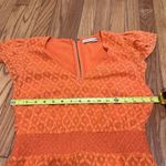 Alice + Olivia ALICE AND OLIVIA Markita Smocked Fil Coupé Silk And Cotton-blend Mini Dress Photo 7