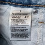 Old Navy  womens 2 denim high-rise skirt button closure with pockets & beltloops Photo 7