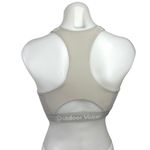 Outdoor Voices  White Scoop Neck Racerback Cutout Yoga Athletic Sports Bra Size S Photo 1