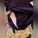 Lands' End  10 High-Waisted Bikini Bottoms Purple Swim NWT Photo 2