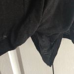 LNA  Black Tank Top with Knot on Bottom Photo 2