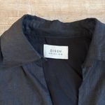 DISSH Mimi Black Linen Ring Front Crop Tee Size 4 Photo 2