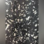 Calvin Klein  short sleeve wrap shirt dress black white patterned Midi Business Photo 5