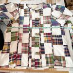 Sézane Chemise Bruna Patchwork Long Sleeve Blouse FR 42 US 10 Boho Cottagecore Photo 6