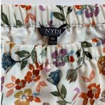 NYDJ Floral Print Pull On Relaxed Cropped Pants XS Women's Casual Summer Photo 4