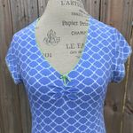 Lilly Pulitzer  cotton tee lace edging pajama top Photo 1