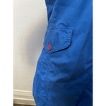 American Rag Nwt hooded cotton stretch roll tan sleeve Jacket, Blue size small Photo 11