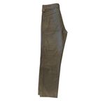 Vagrant Italia Vintage Brown Leather Women’s Pants Made in Italy Size 46 Size L Photo 2