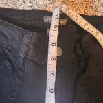 Kate & Mallory Black Denim Pants Split Hem Stretch Casual Career Size 2 Photo 4