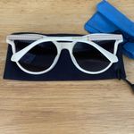 Balmain  BL2507 Round Sunglasses in White Acetate Cream Photo 5