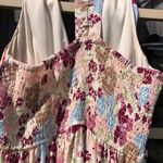 Japna NWT  Blue Pink Maxi Dress Maxi M Razor back Photo 5